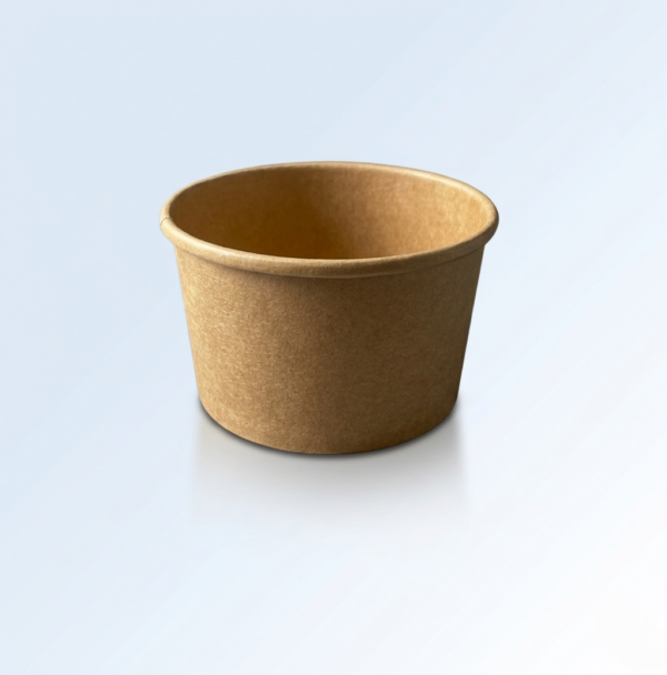 8oz Single Wall Kraft Paper Bowl