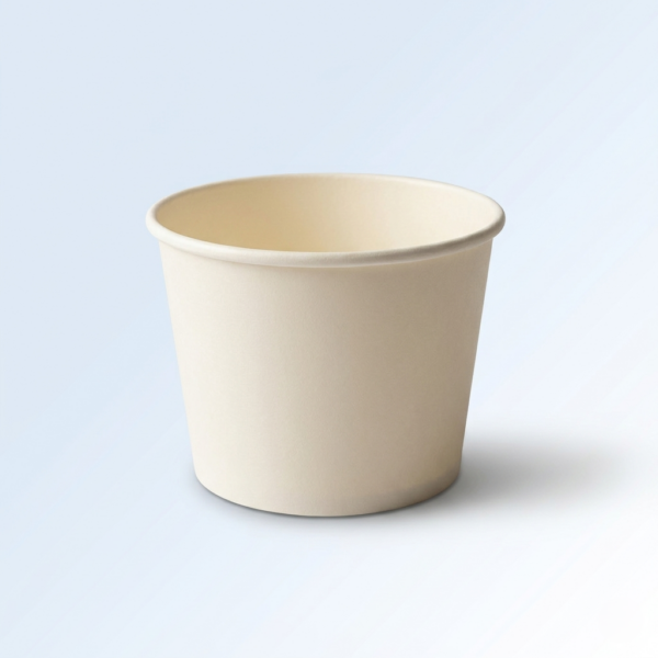 1000ml Single Wall White Paper Bowl