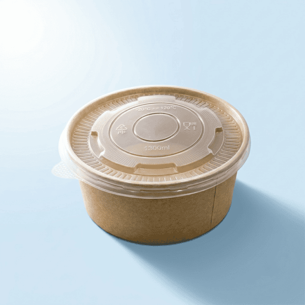 1300ml Kraft Paper Bowl