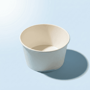 390ml White Paper Bowl