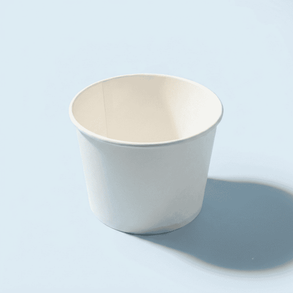 520ml White Paper Bowl