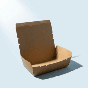 900ml Kraft Paper Lunch Box (L)